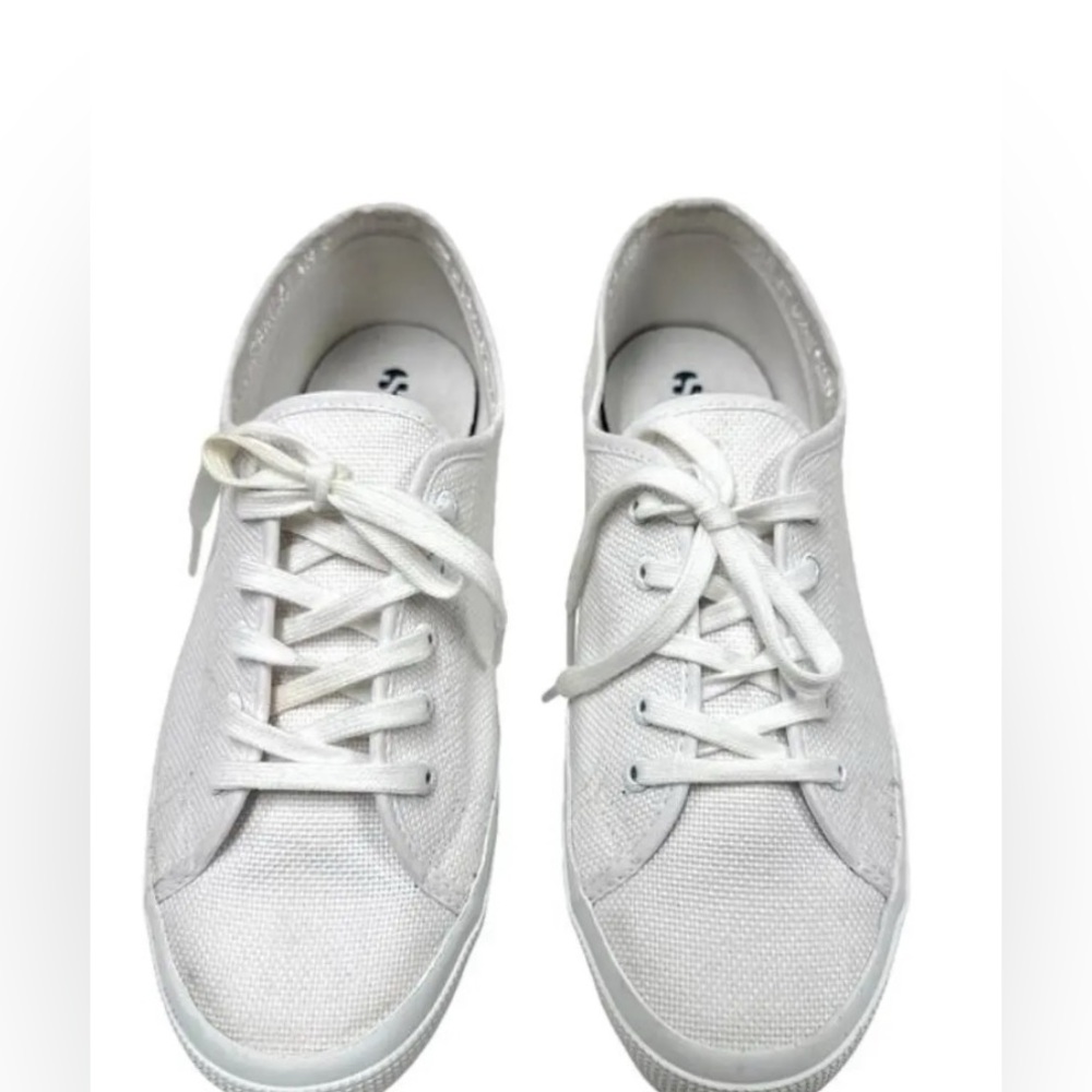 Superga Women's White Canvas Sneakers